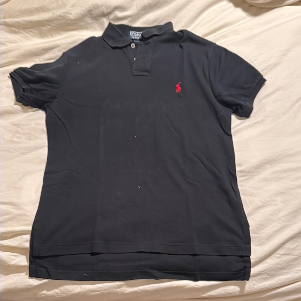 Polo by Ralph Lauren Men's Black Polo Shirt